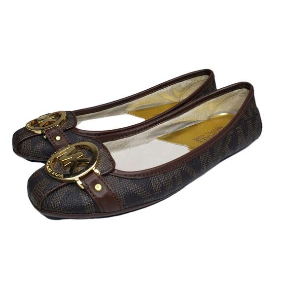 MICHAEL KORS Fulton Studded Logo Moccasin Women's Size US 5 M Brown - Picture 1 of 10